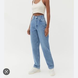BDG urban outfitters high rise baggy jeans